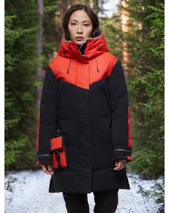 Пуховик женский Echo, Оранжевый Bask