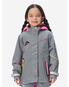 Куртка утепленная для девочки Oldos, Серый