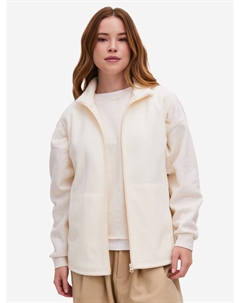 Жилет женский флисовый на молнии, Белый Ironcust