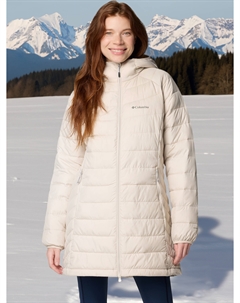 Куртка утепленная женская Powder Lite II Mid Jacket, Бежевый Columbia
