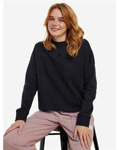 Свитшот женский, Черный Kappa