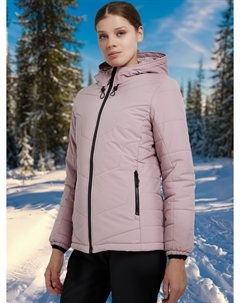 Куртка утепленная женская, Розовый Kv+