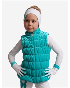 Жилетка для фигурного катания детская бархатная, Голубой Icedress