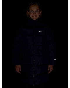 Пальто утепленное для девочек, Фиолетовый Outventure