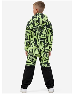 Демисезонный комбинезон для детей В19051ФЧ Принт SH Лайм, Зеленый Sherysheff