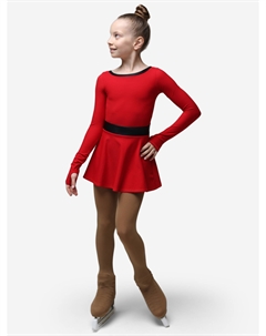 Платье для фигурного катания "Адажио", Красный Icedress