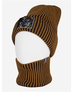 Комплект (шапка и снуд), Мультицвет Nikastyle