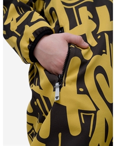 Демисезонный комбинезон для детей В19051ФЧ Принт SH Горчица, Желтый Sherysheff