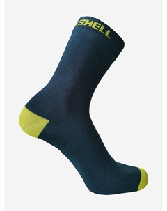 Водонепроницаемые носки Ultra Thin Crew синий/желтый, Синий Dexshell