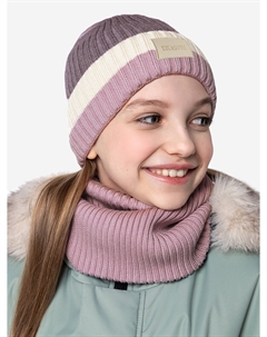 Комплект (шапка и снуд), Мультицвет Nikastyle