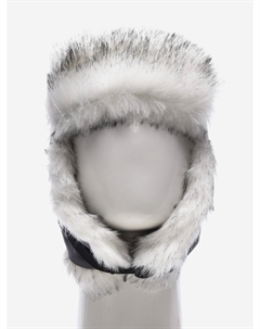 Шапка-ушанка зимняя женская с мехом Siberia Lady мембранная, Синий Huntsman