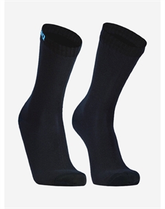 Водонепроницаемые носки Ultra Thin Crew черный/голубой, Черный Dexshell