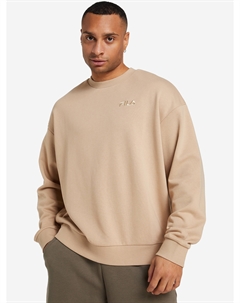 Свитшот мужской оверсайз, Бежевый Fila