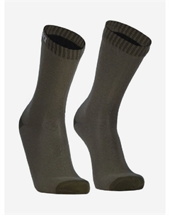 Носки мужские Ultra Thin Crew ультратонкие мембранные, Зеленый Dexshell