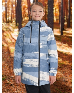 Куртка утепленная для девочек, Голубой Outventure