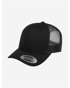 Бейсболка с сеточкой 6606 (черный), Черный Flexfit