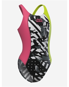 Юниорский купальник спортивный антихлор Salut Junior PBT A3, Черный Mad wave