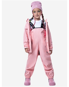 Полукомбинезон непромокаемый детский, Розовый Nikastyle