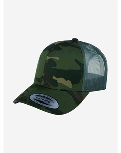 Бейсболка с сеточкой 6606MC (оливковый), Мультицвет Flexfit