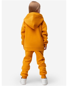 Костюм теплый для девочек, Желтый Bodo