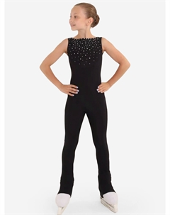Комбинезон спортивный для фигуристов "Плие", Черный Icedress