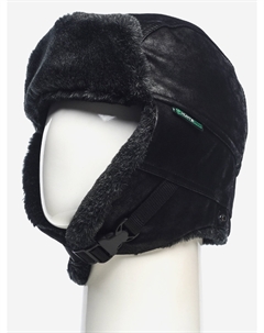 Шапка-ушанка зимняя мужская Енисей меховая, Черный Huntsman