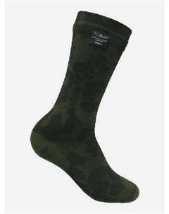 Носки мужские Camouflage водонепроницаемые с мембраной для охоты, рыбалки, спорта, Зеленый Dexshell