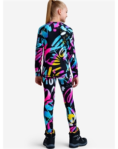 Термокомплект для девочек: брюки, толстовка, Мультицвет Playtoday