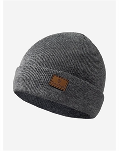 Шапка мужская Beanie Hat (-20°) мембранная водонепроницаемая бини для охоты и рыбалки, Серый Dexshell