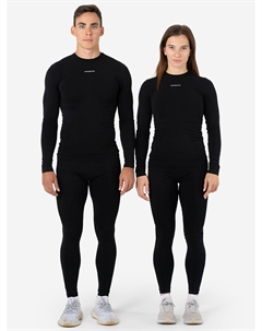 Термобелье спортивное верх Bodyfit Shirt с компрессией, Черный No name