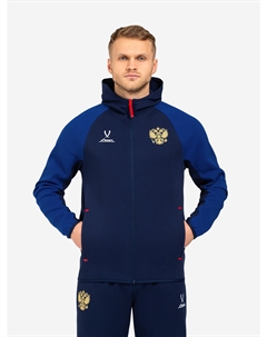 Худи на молнии NATIONAL Essential Hooded FZ Jacket, цвет темно-синий, Синий Jogel