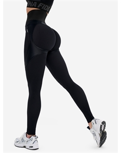 Лосины женские Extra Sex-Push Up "Black Skin", Черный Bona fide