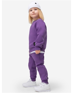 Костюм с начесом для девочек, Фиолетовый Bodo