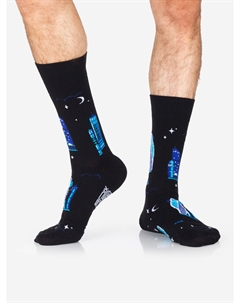 Комплект носков St.Friday Socks x Sock Club Moscow, Город, Транспорт, Шесть пар носков, Черный St. friday