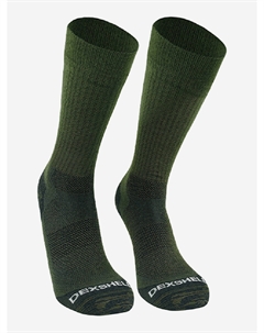 Носки мужские Terrain Walking 2.0 водонепроницаемые с мембраной для охоты, рыбалки, спорта, Зеленый Dexshell