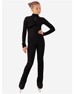 Комбинезон спортивный для фигурного катания "Sport Style", Черный Icedress