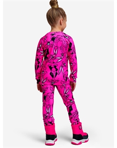 Термокомплект для девочек: брюки, толстовка, Мультицвет Playtoday