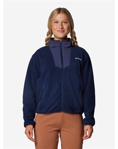 Джемпер флисовый женский Sequoia Grove Full Zip Fleece, Синий Columbia