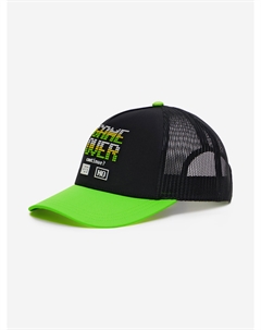 Бейсболка для мальчика KIDS сетка, Черный Totti