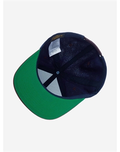 Бейсболка с прямым козырьком 6089MT (синий), Синий Flexfit