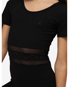 Комбинезон для гимнастики для девочки, Черный Wildwins