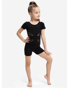 Комбинезон спортивный для девочки, Черный Wildwins