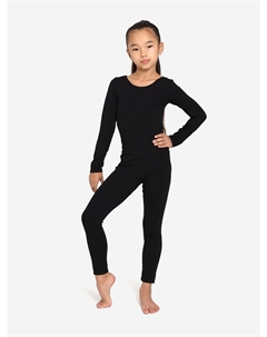 Комбинезон для гимнастики для девочки, Черный Wildwins