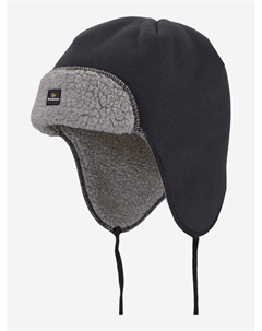 Меховая мембранная зимняя шапка - ушанка Orsa, Черный Aswery