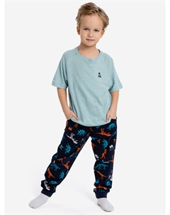 Брюки домашние с принтом для мальчика, Черный Button blue