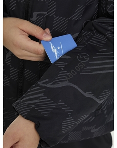 Куртка утепленная для девочек, Черный Glissade