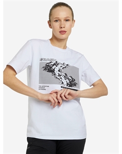 Футболка женская Topography, Белый Bask