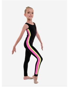 Легинсы спортивные для девочек, Черный Танцующие