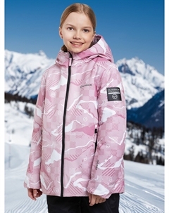 Куртка утепленная для девочек, Розовый Glissade