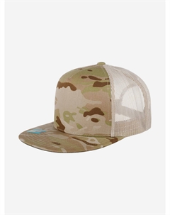 Бейсболка с прямым козырьком 6006MC (бежевый), Бежевый Flexfit